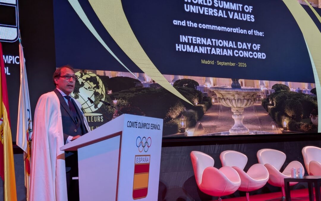 El Emir Lahouari Benarba abre en Madrid la Cumbre Mundial de los Valores Universales