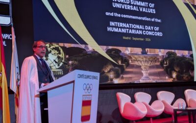 El Emir Lahouari Benarba abre en Madrid la Cumbre Mundial de los Valores Universales