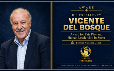 Vicente del Bosque será reconocido en Madrid por hacer del respeto una forma de liderazgo y del fútbol una escuela de valores