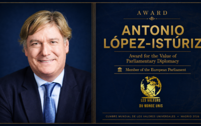 Antonio López-Istúriz será reconocido en Madrid por su trayectoria en la diplomacia parlamentaria europea