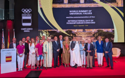 El COE abre la Cumbre Mundial de los Valores Universales con una conversación que une deporte, historia, inteligencia artificial y dignidad humana
